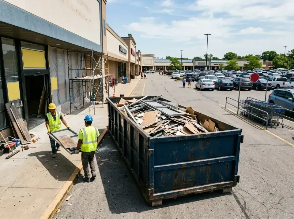 retail-store-renovation-debris-003 — frequently asked questions, Roll-off Dumpster Rentals in Pinch, WV